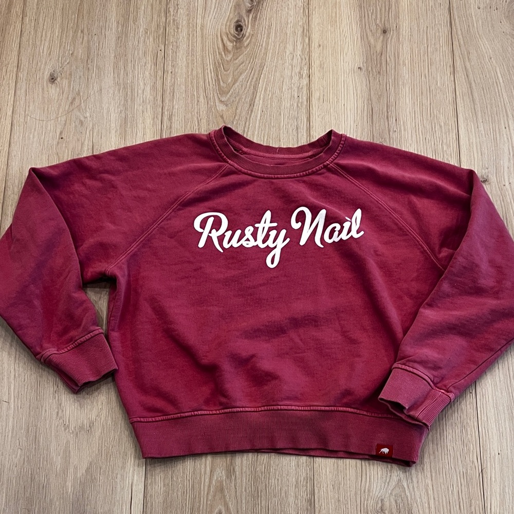 🔴 Rusty Nail Crewneck Sweatshirt | Sportiqe | Medium